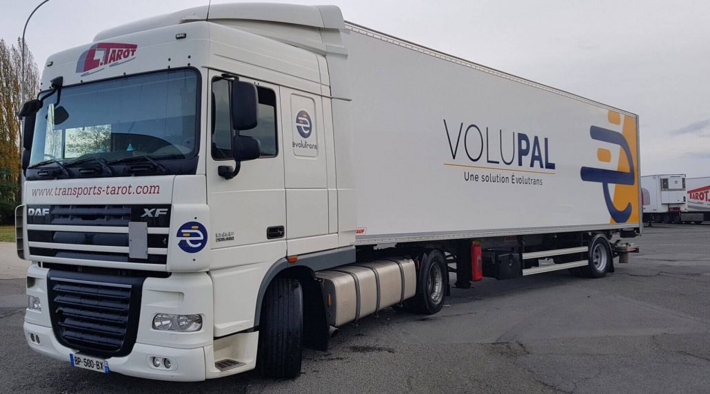 transports-tarot-messagerie-palette-volupal-evolutrans Parc Transports Tarot camions Volupal