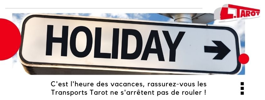 Les Transports Tarot ne s'arrêtent pas pendant les vacances