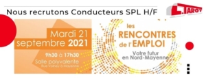 RDV aux rencontres de l'emploi Mayenne 53 le 21 sept 2021