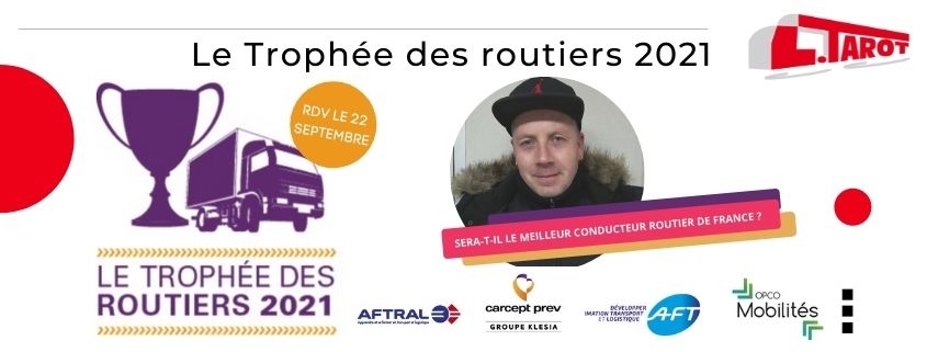 Gaetan sélectionné au Trophée des routiers 2021