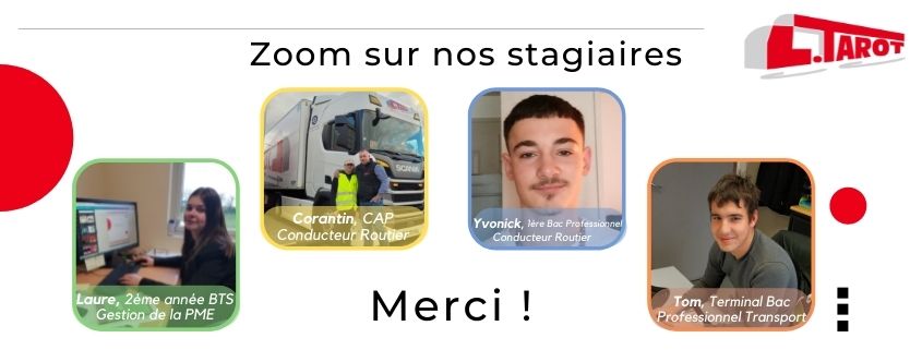 Nous ouvrons nos portes aux étudiants pour partager notre passion pour le Transport Routier