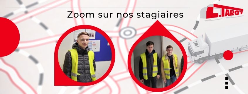 Accueil de 3 nouveaux stagiaires qui souhaitent devenir conducteur routier