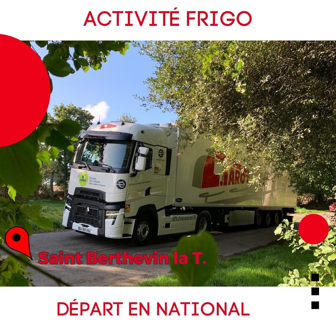 Transports Tarot Activité frigo St Berthevin