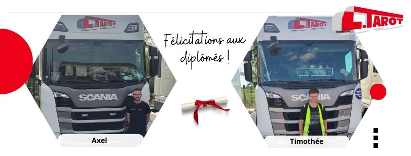 Féliciations à nos jeunes conducteurs diplômés