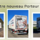 Notre nouveau camion aux couleurs de notre application de commandes et devis transport en ligne