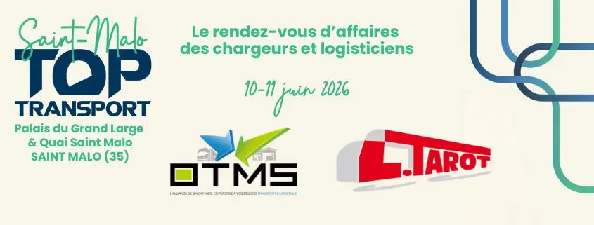 Salon Top Transport Saint-Malo 2026 dédié au transport & à la logistique
